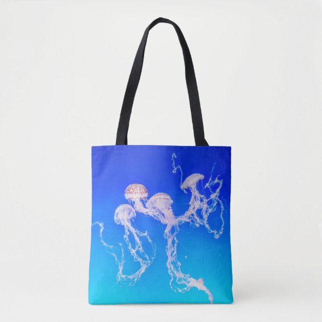 Monterey Jellyfish Tote Bag (Front)