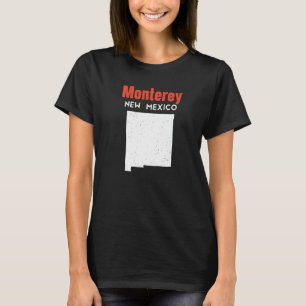 Monterey Park Usa State America Travel New Mexican T-Shirt