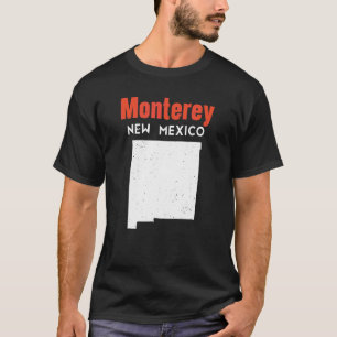 Monterey Park Usa State America Travel New Mexican T-Shirt