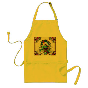 Monterey Tattoo Design: A Symbol of Strength Powe- Standard Apron