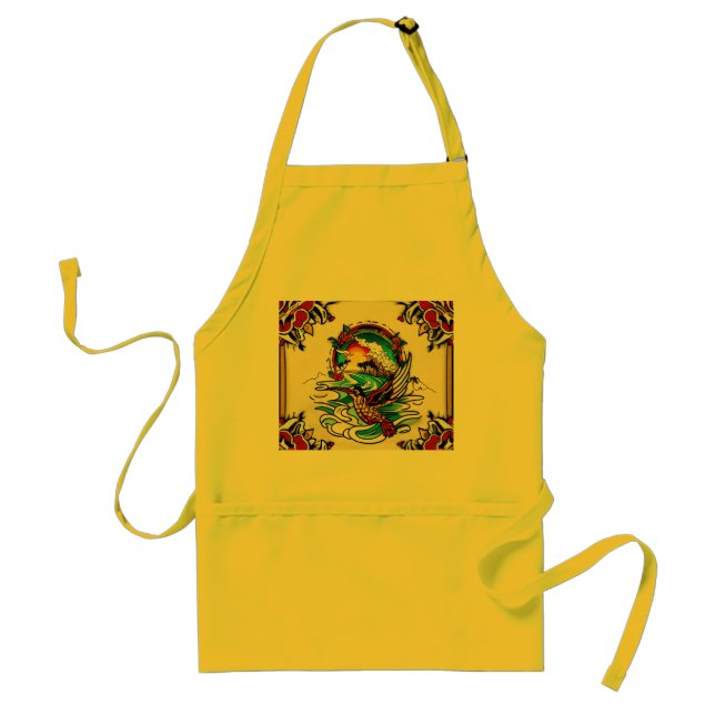 Monterey Tattoo Design: A Symbol of Strength Powe- Standard Apron (Front)