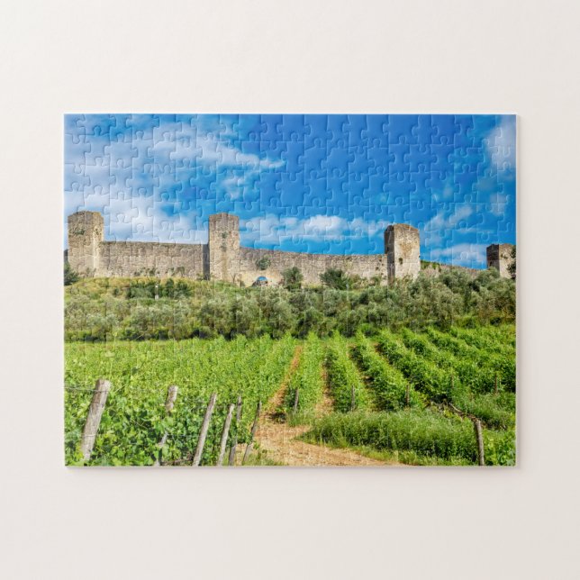 Monteriggioni Jigsaw Puzzle (Horizontal)