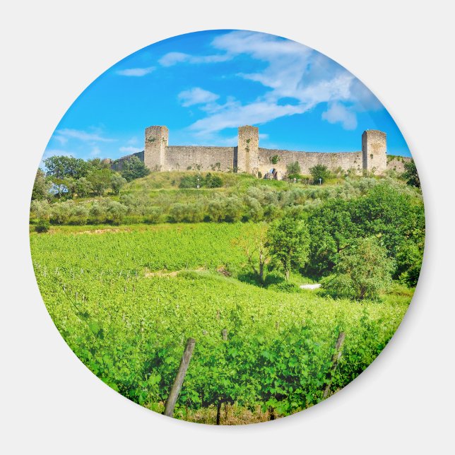 Monteriggioni Magnet (Front)