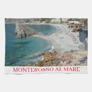 Monterosso al Mare tea towel