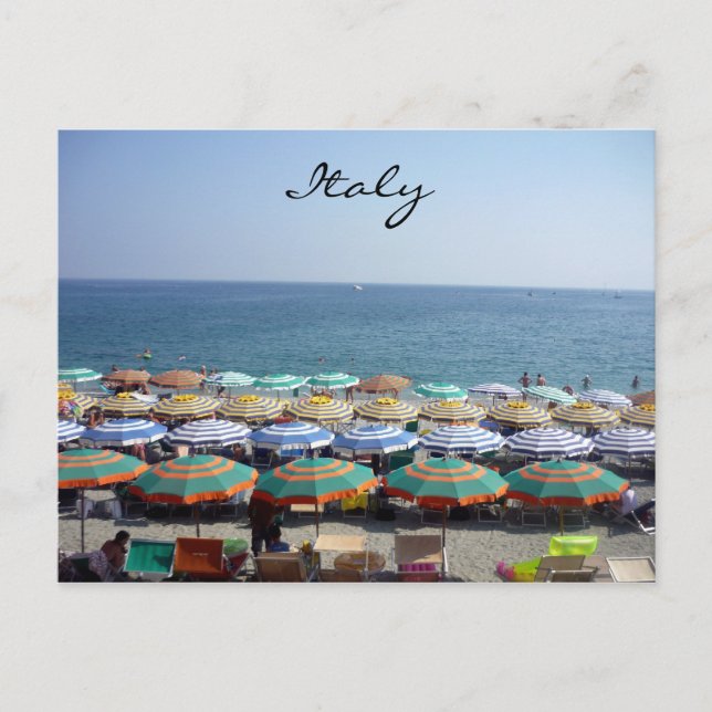 monterosso italy postcard (Front)