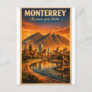 Monterrey city , Mexico travel 2026 Postcard
