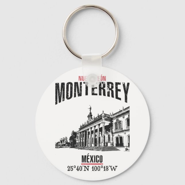 Monterrey Keychain (Front)