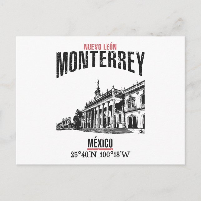 Monterrey Postcard (Front)
