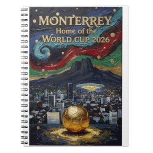 Monterrey Soccer Art 2026 Stadium City Design Notebook