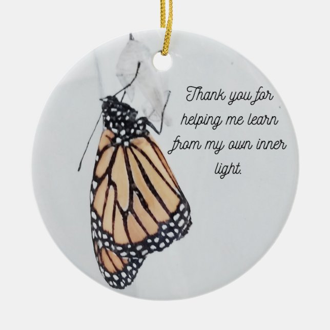 Montessori Christmas Ornament (Front)