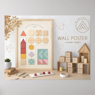 Montessori Cognitive Development Poster