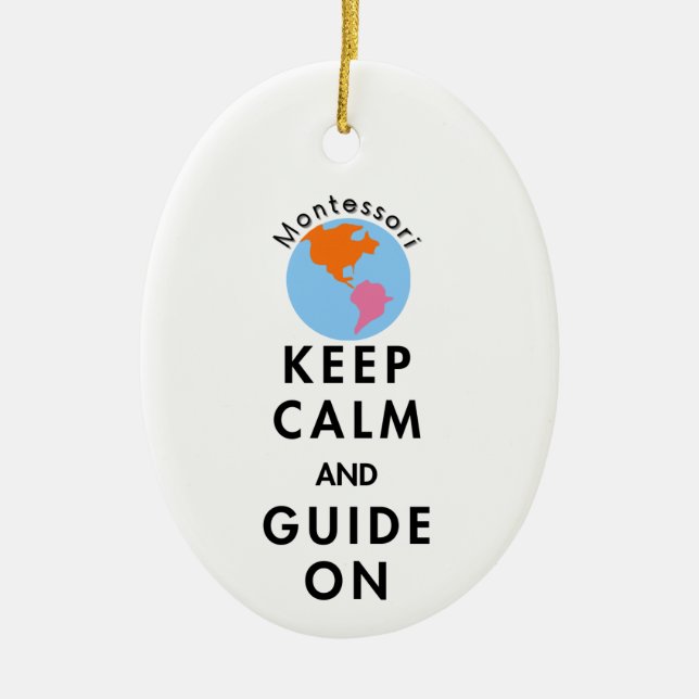 Montessori ornament guide on (Front)