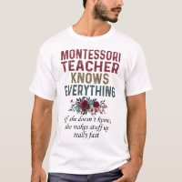Montessori Teacher Knows Everything