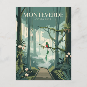 Monteverde Cloud Forest Costa Rica Postcard