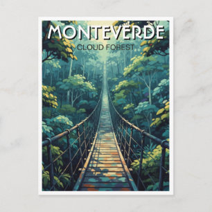 Monteverde Cloud Forest Costa Rica Travel Postcard