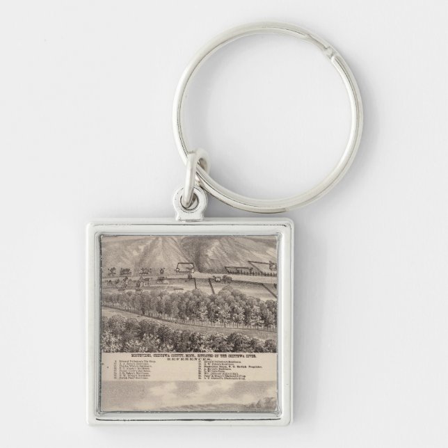 Montevideo, Granite Falls, , Minnesota Keychain (Front)