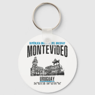 Montevideo Keychain
