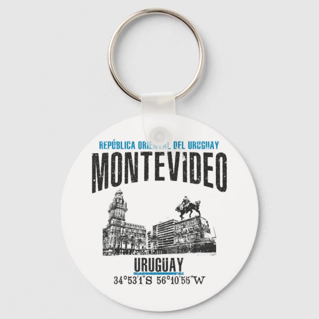 Montevideo Keychain (Front)
