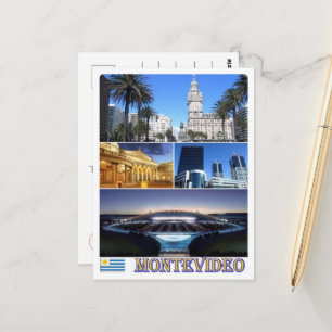 Montevideo Mosaic - Uruguay - Postcard
