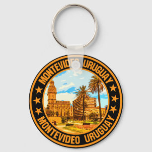 Montevideo Uruguay                                 Keychain