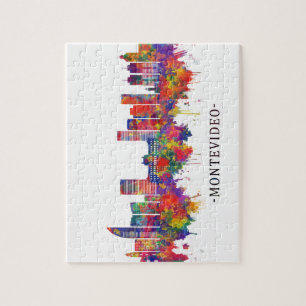 Montevideo Uruguay Skyline Jigsaw Puzzle