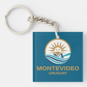 Montevideo Uruguay South America Keychain
