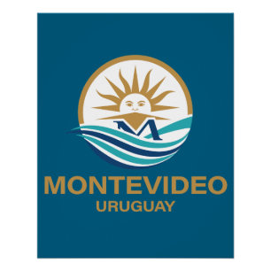 Montevideo Uruguay South America Poster