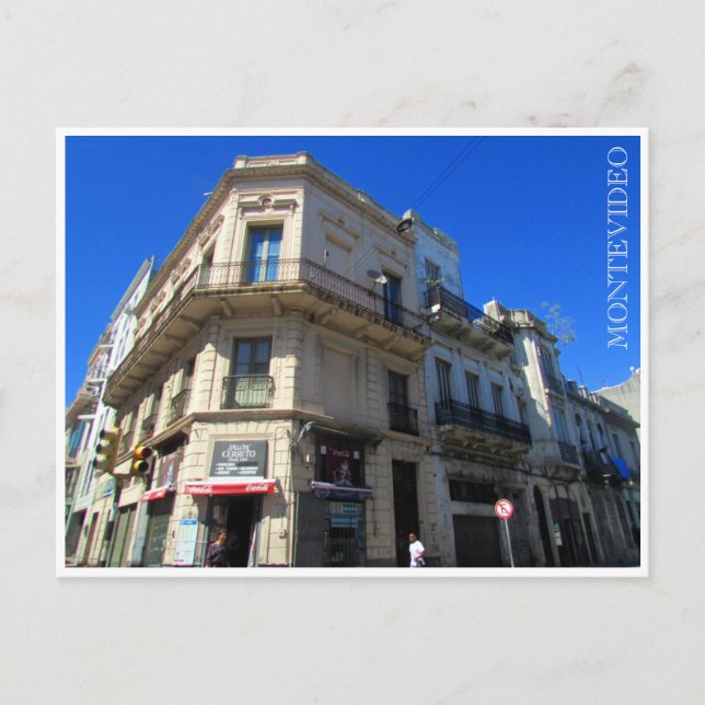 montevideo viejo postcard (Front)