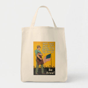 Montez le sac fourre-tout d'épicerie des manches