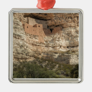 Montezuma Castle National Monument, Arizona Metal Ornament