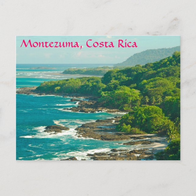 Montezuma, Costa Rica postcard (Front)