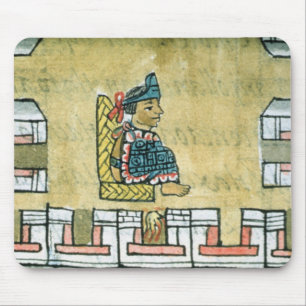 Montezuma II , from the 'Florentine Codex' Mouse Pad