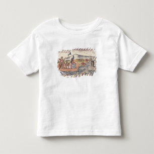 Montezuma II leaving rapidly after hearing Toddler T-shirt