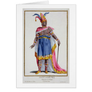 Montezuma, the Emperor of Mexico (1466-1520) 1780