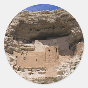 Montezuma's Castle National Monument Classic Round Sticker
