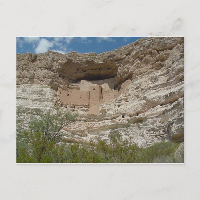 MONTEZUMAS CASTLE POSTCARD (Front)