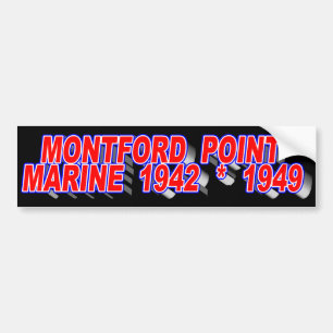 MONTFORD POINT MARINE BUMPER STICKER