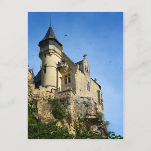Montfort castle, Dordogne, France Postcard