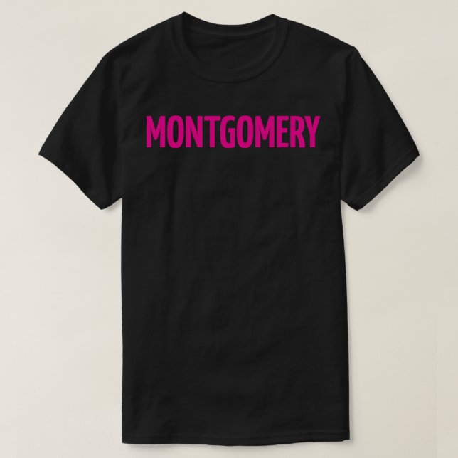 Montgomery 3 T-Shirt (Design Front)