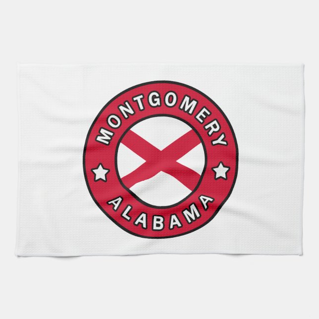 Montgomery Alabama Kitchen Towel (Horizontal)