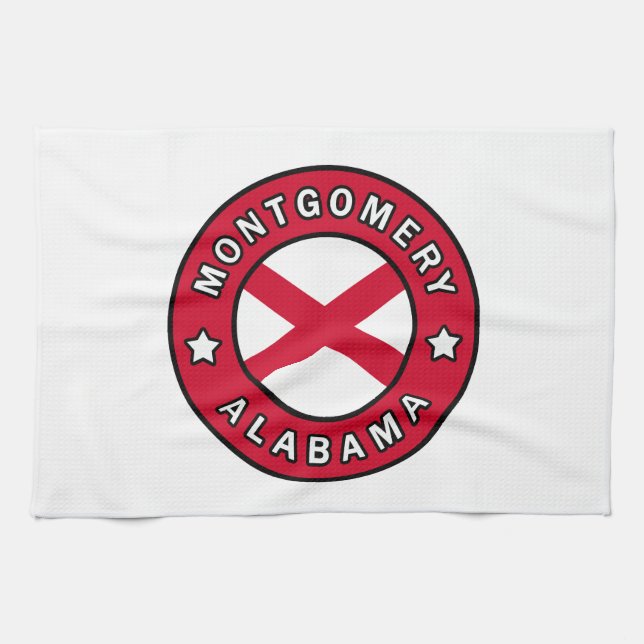 Montgomery Alabama Kitchen Towel (Horizontal)