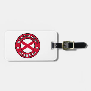 Montgomery Alabama Luggage Tag
