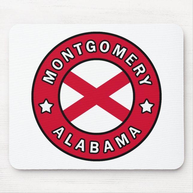 Montgomery Alabama Mouse Pad (Front)