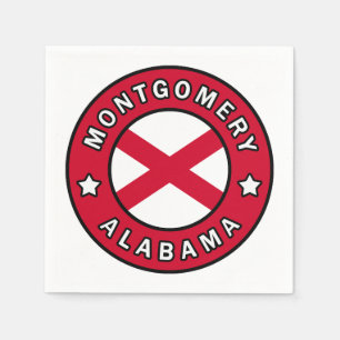 Montgomery Alabama Napkin