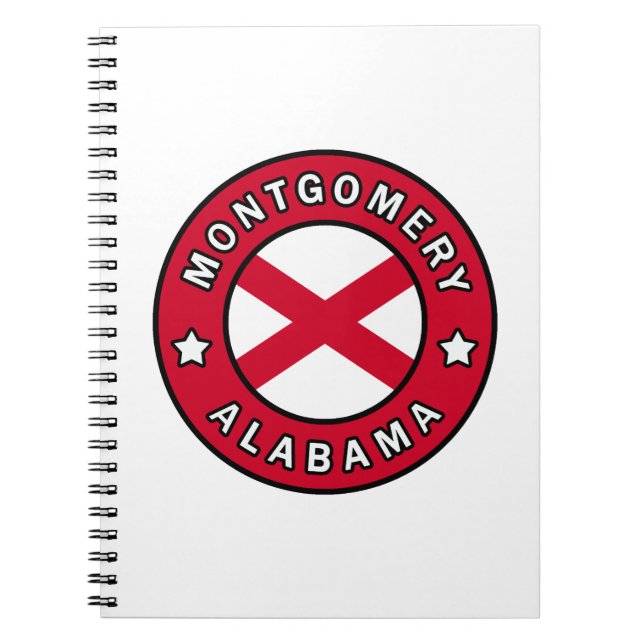 Montgomery Alabama Notebook (Front)