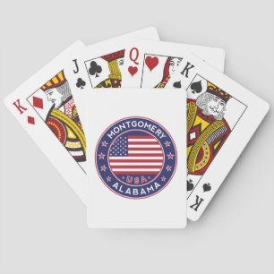 Montgomery, Alabama Playing Cards