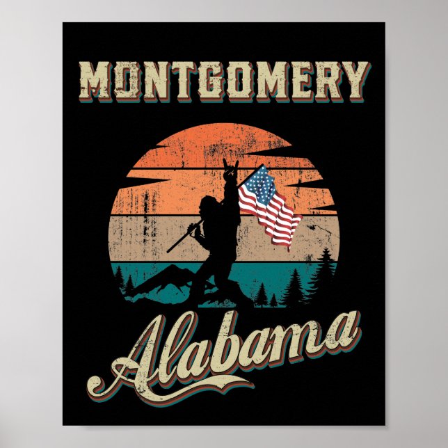 Montgomery Alabama Poster (Front)