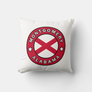 Montgomery Alabama Throw Pillow