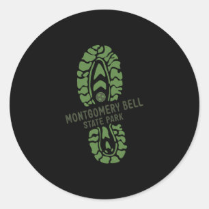 Montgomery Bell State Park Tennessee Forest Tn Hik Classic Round Sticker
