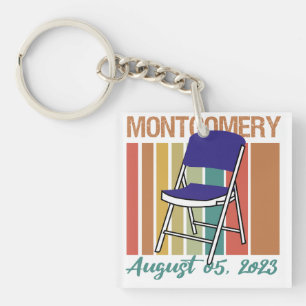 Montgomery Brawl Folding Chair August 5 2023 Keychain